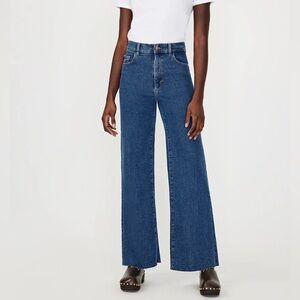 DL1961 Hepburn Wide Leg High Rise Vintage 31” Keys Raw Size 24